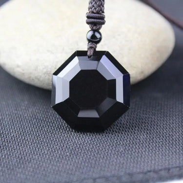 Black Obsidian Jewel Necklace-Your Soul Place